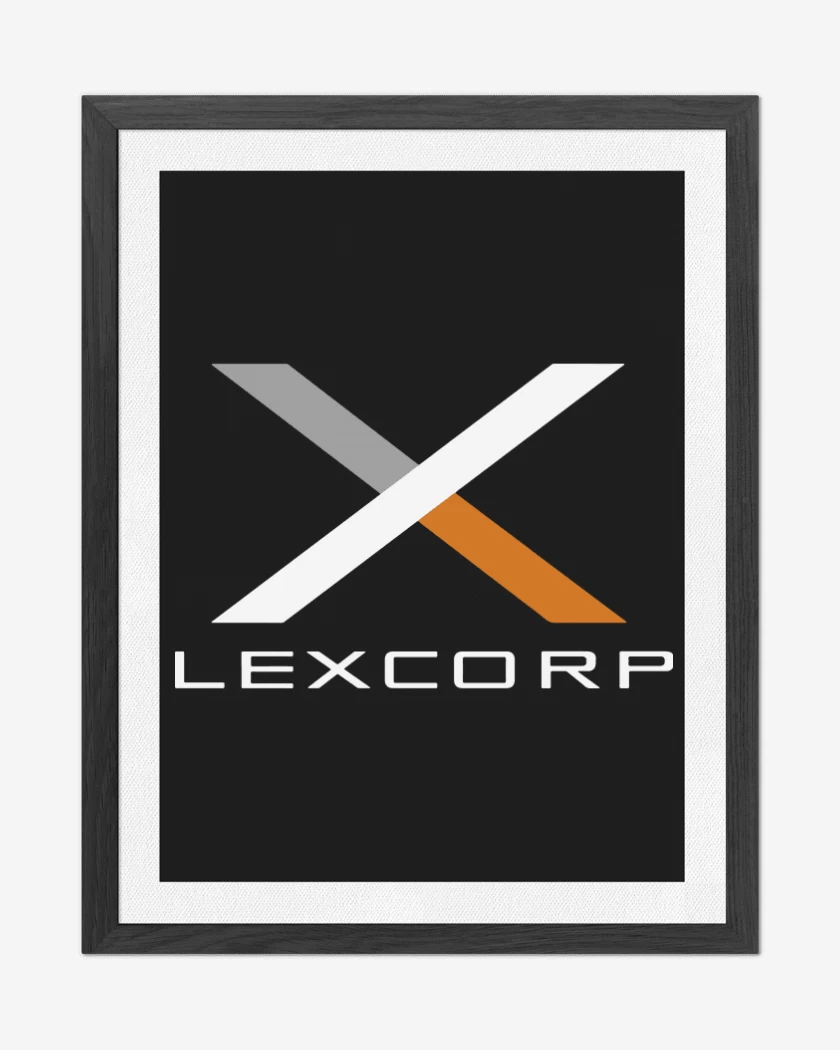 Cuadro decorativo Negro de LexCorp