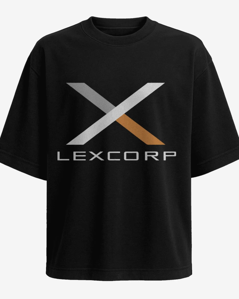 Polera Oversize Negro de LexCorp