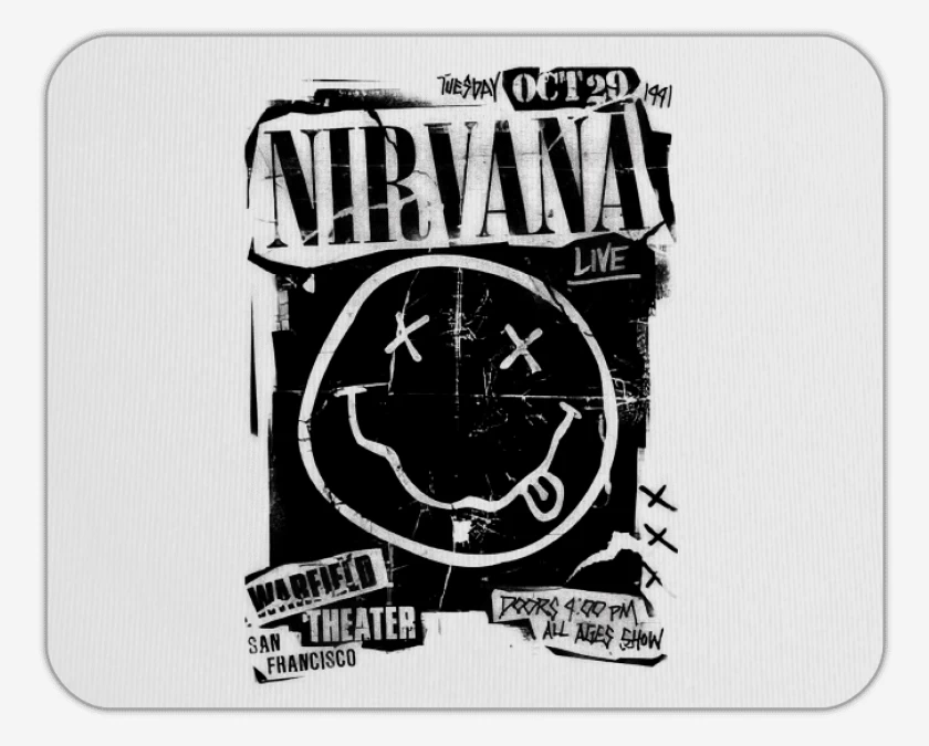 Mousepad Nirvana Live