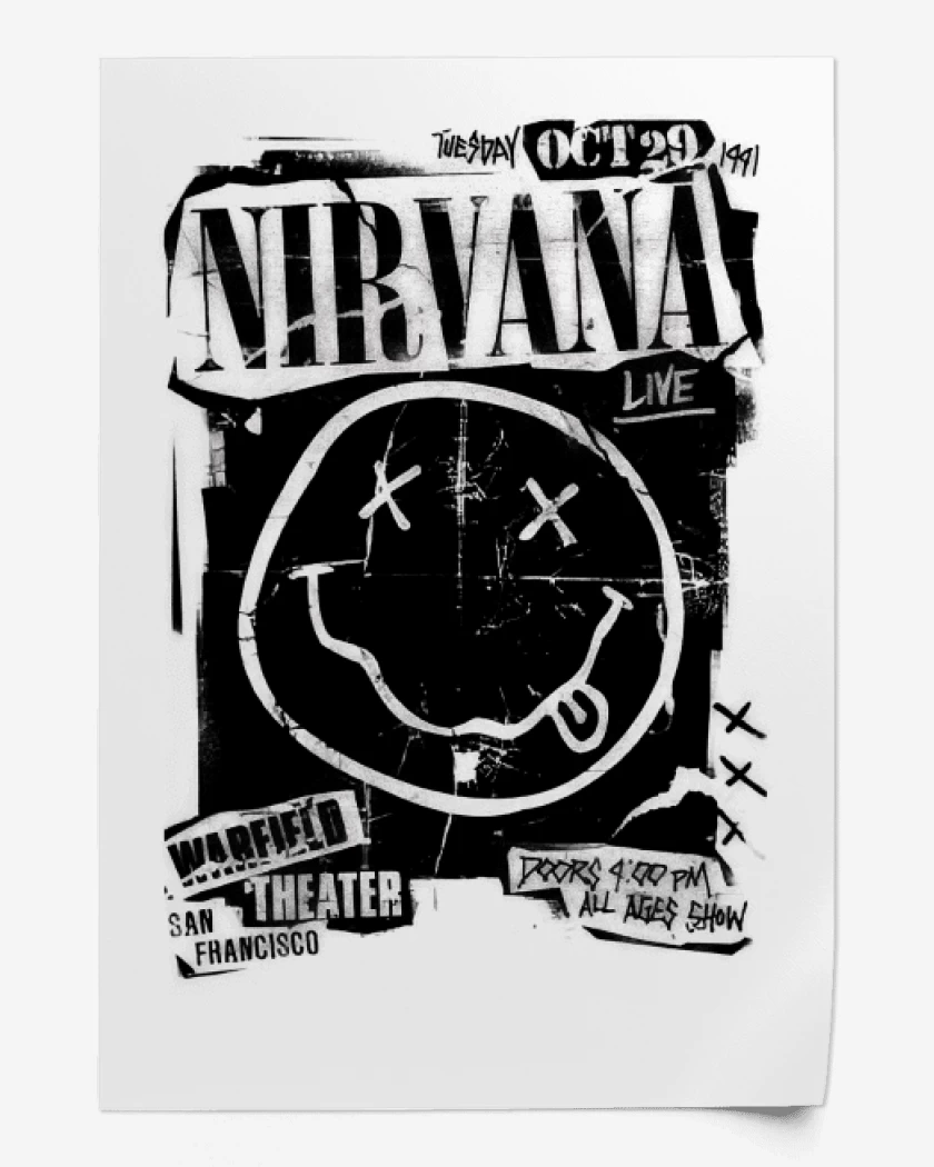 Print Nirvana Live