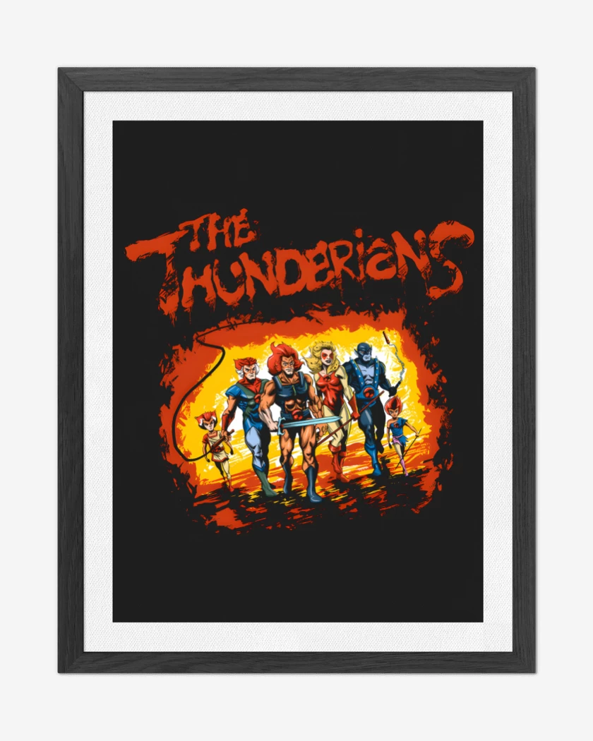Cuadro decorativo Negro de The Thunderians