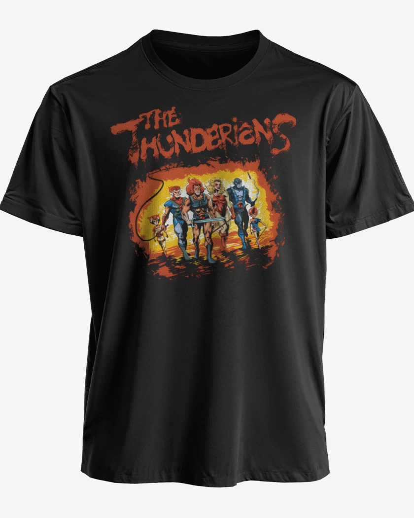 Polera premium Negro de The Thunderians