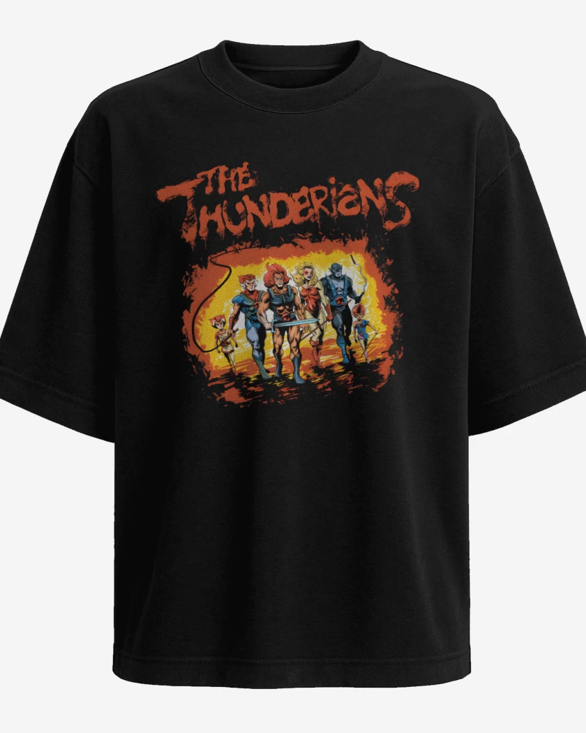 Polera Oversize The Thunderians