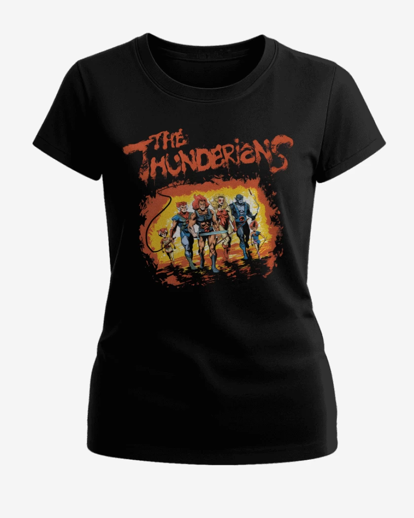Polera de Mujer Negro de The Thunderians