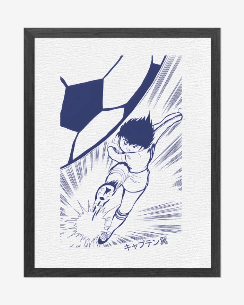 Cuadro decorativo Blanco de Tsubasa|