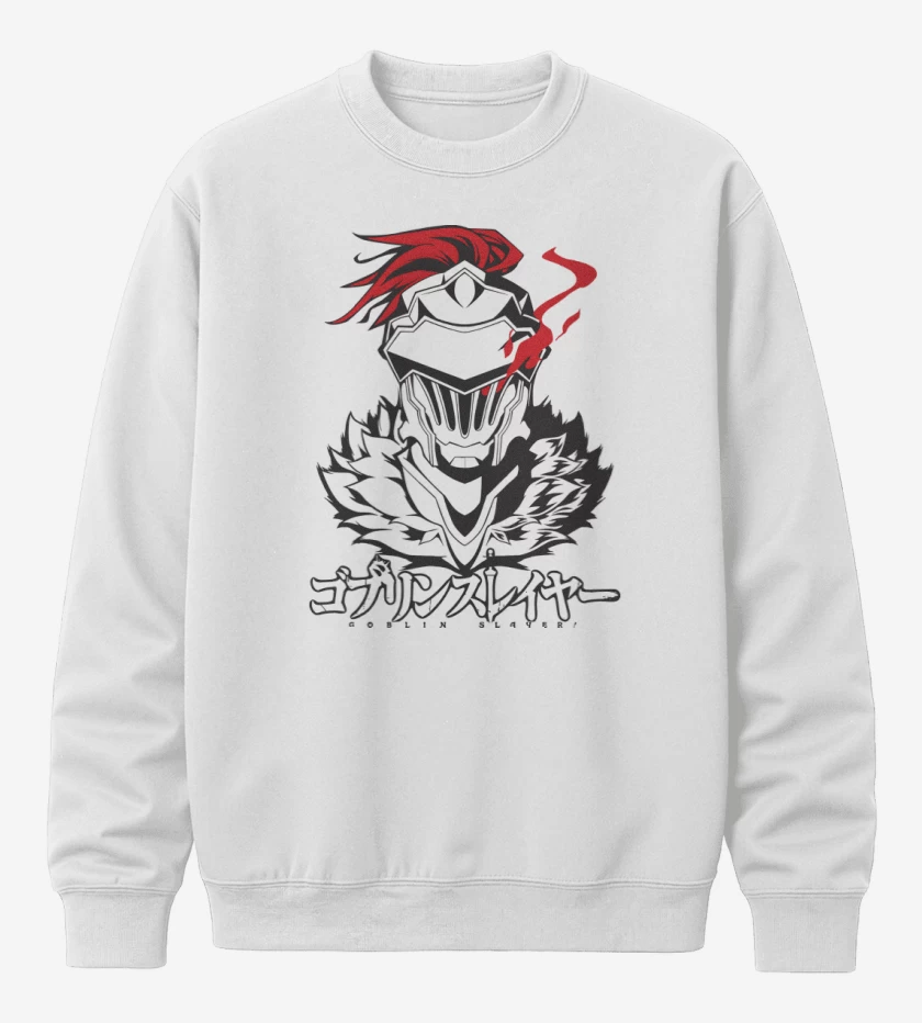 Poleron polo Blanco de Goblin Slayer