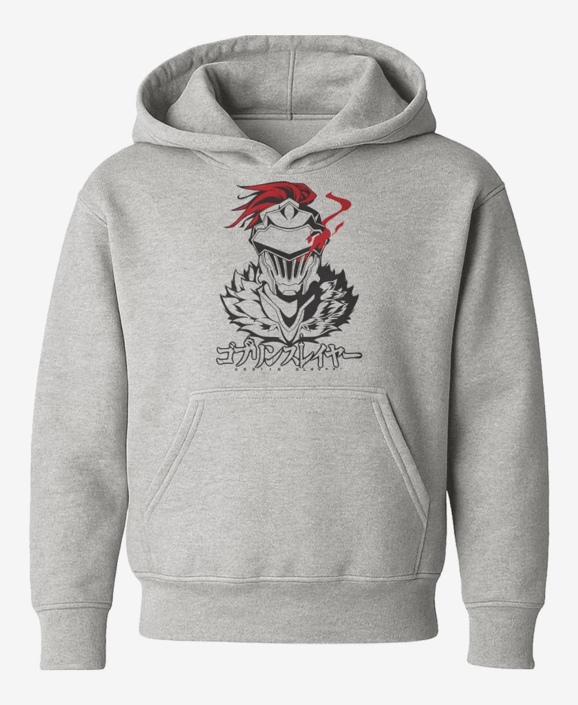 Poleron de niño Gris Melange de Goblin Slayer