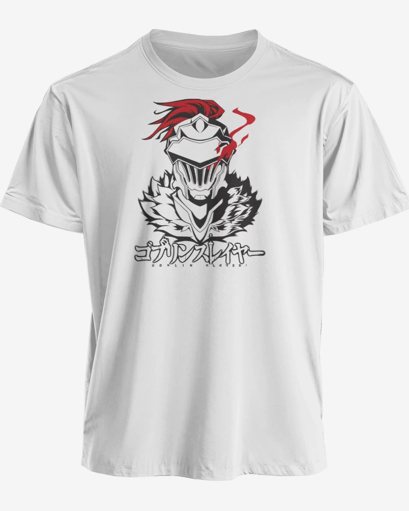 Polera premium Blanco de Goblin Slayer