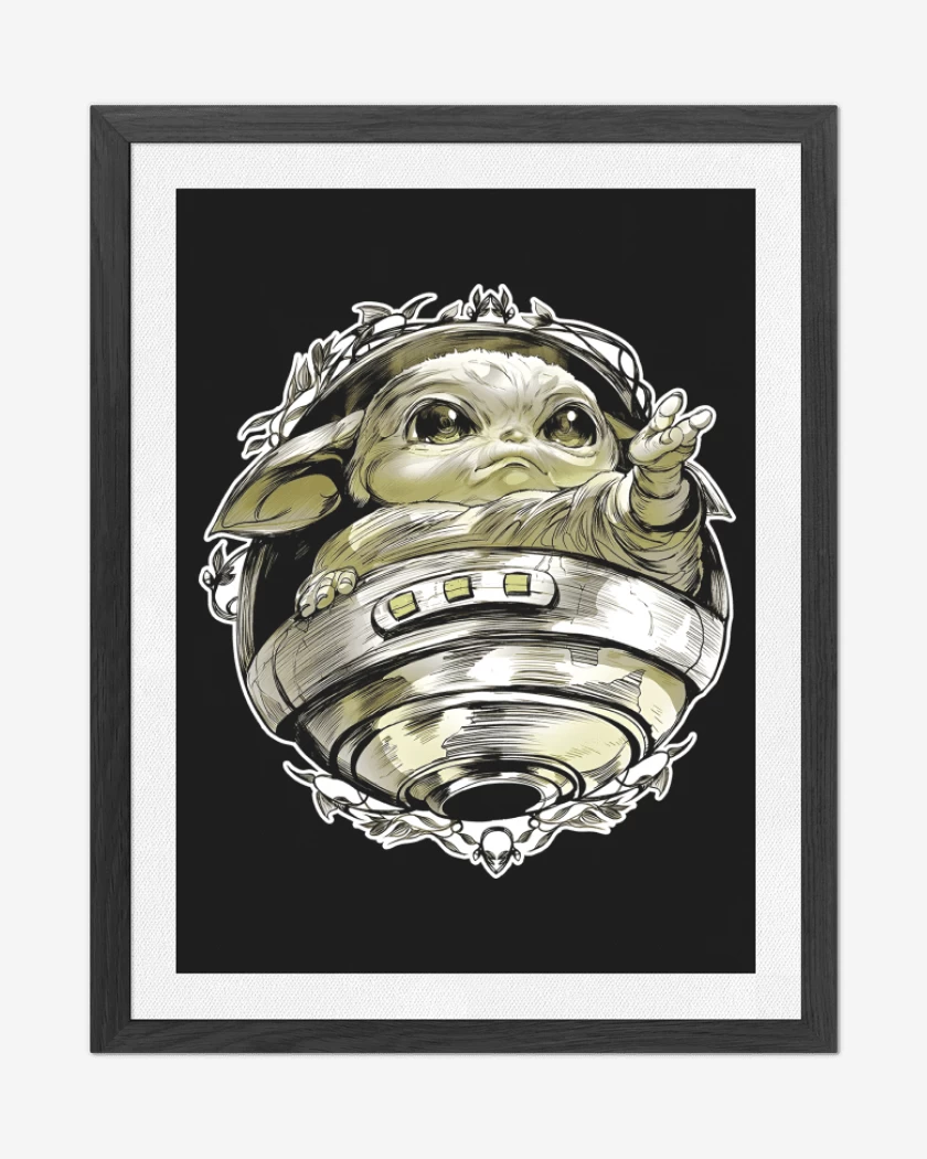 Cuadro decorativo Negro de The Baby