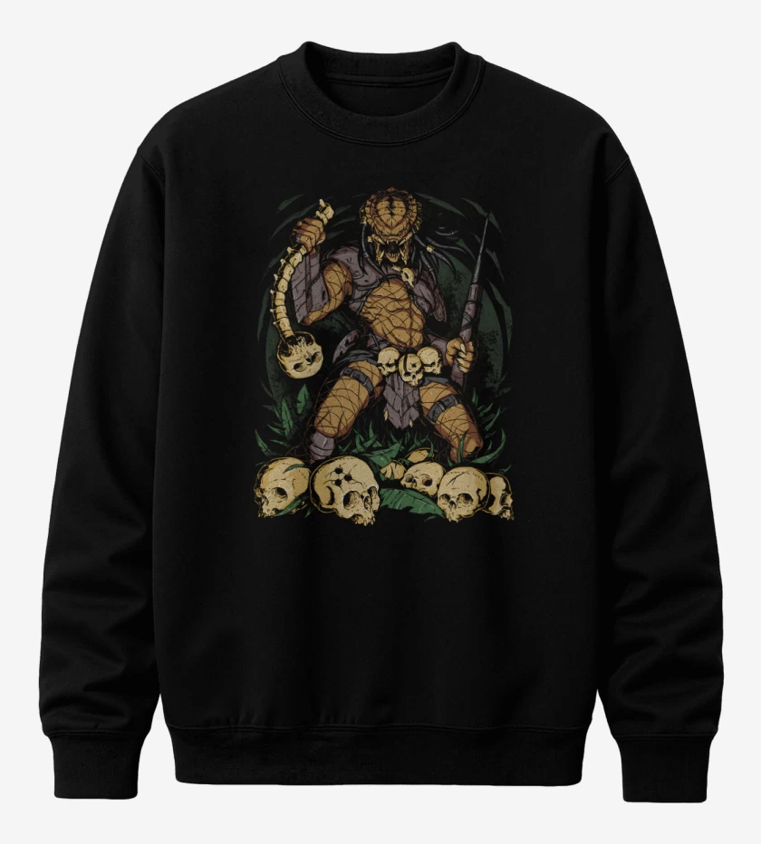 Poleron polo Negro de El Depredador