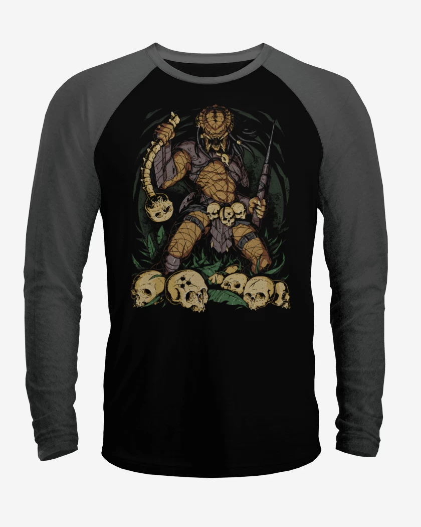 Polera Raglan El Depredador