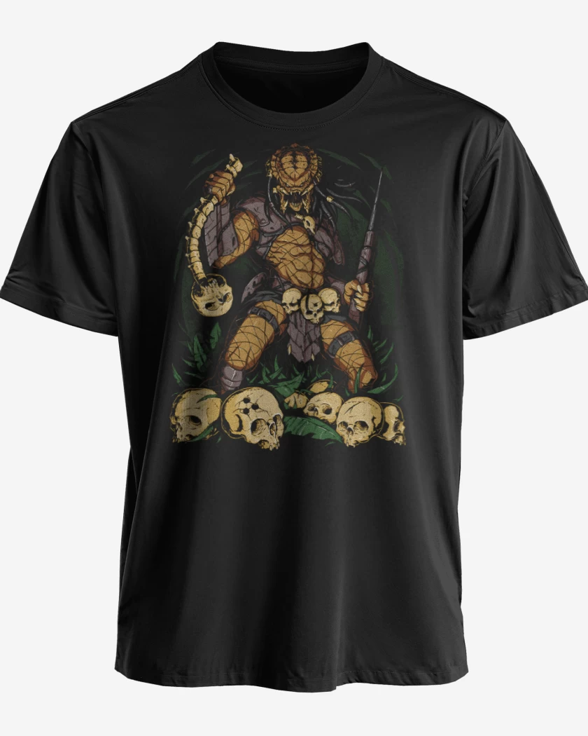 Polera premium Negro de El Depredador