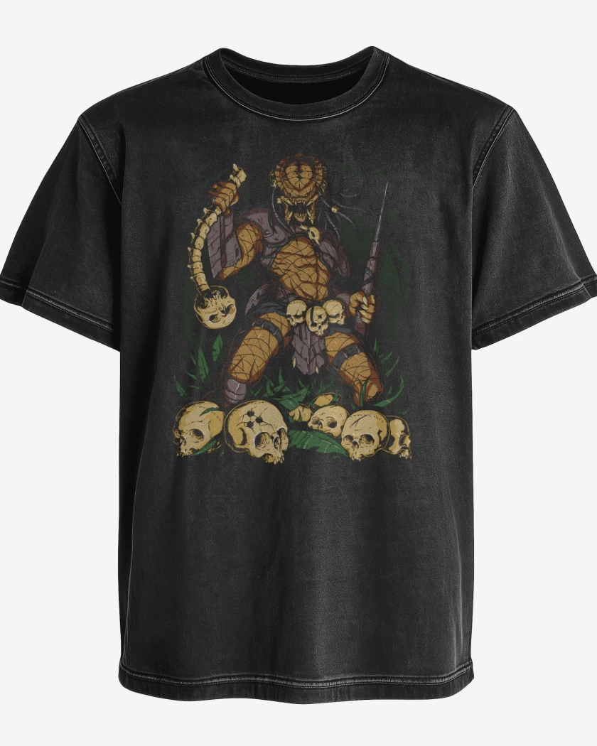 Polera desgastada El Depredador