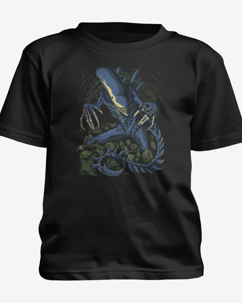 Polera de niño Negro de El Alien