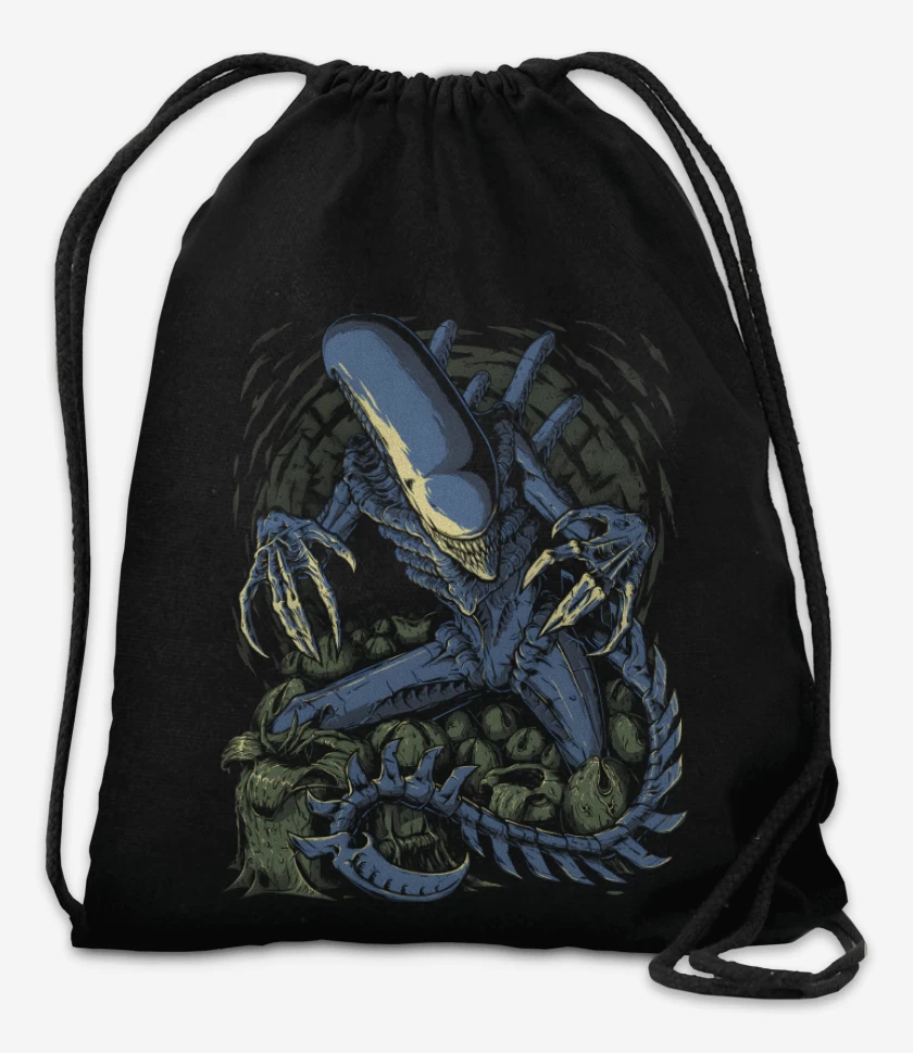 Mochila Negro de El Alien