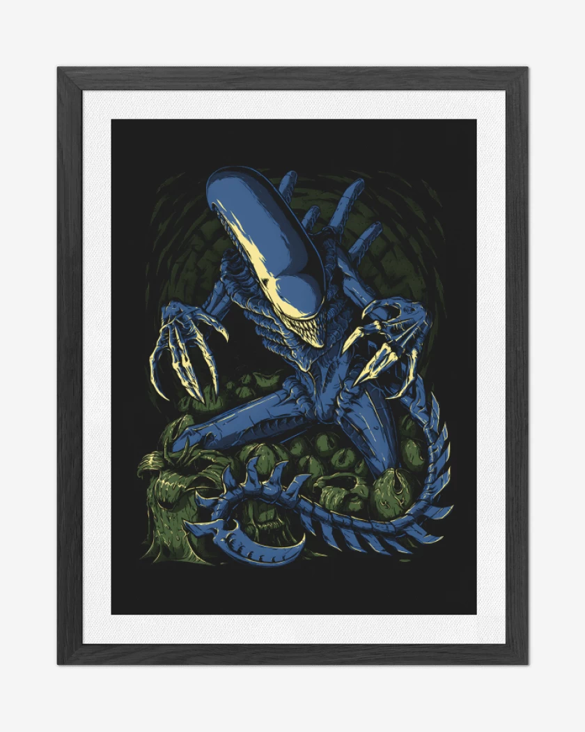 Cuadro decorativo Negro de El Alien
