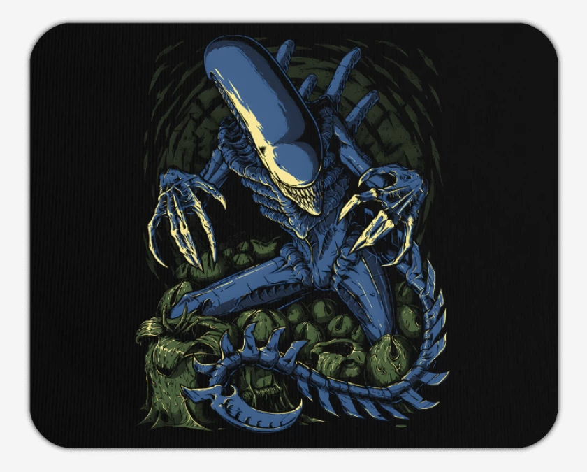 Mousepad Negro de El Alien