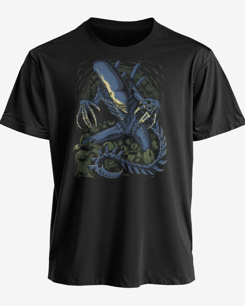 Polera premium Negro de El Alien