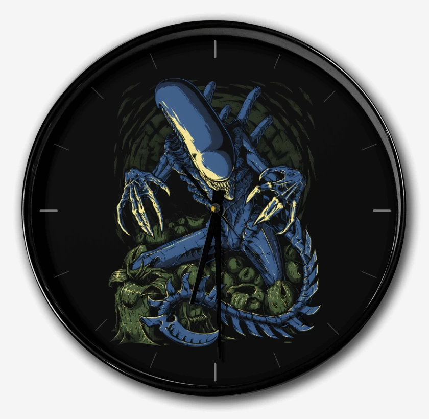 Reloj Negro de El Alien