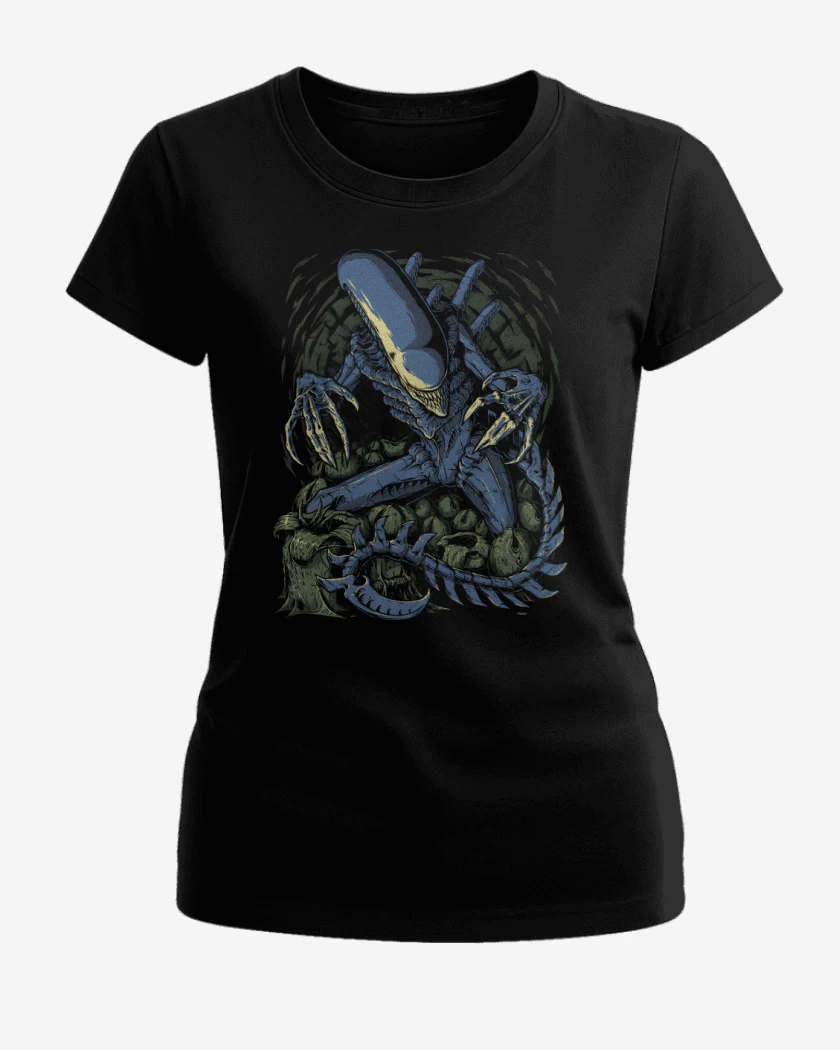 Polera de Mujer Negro de El Alien