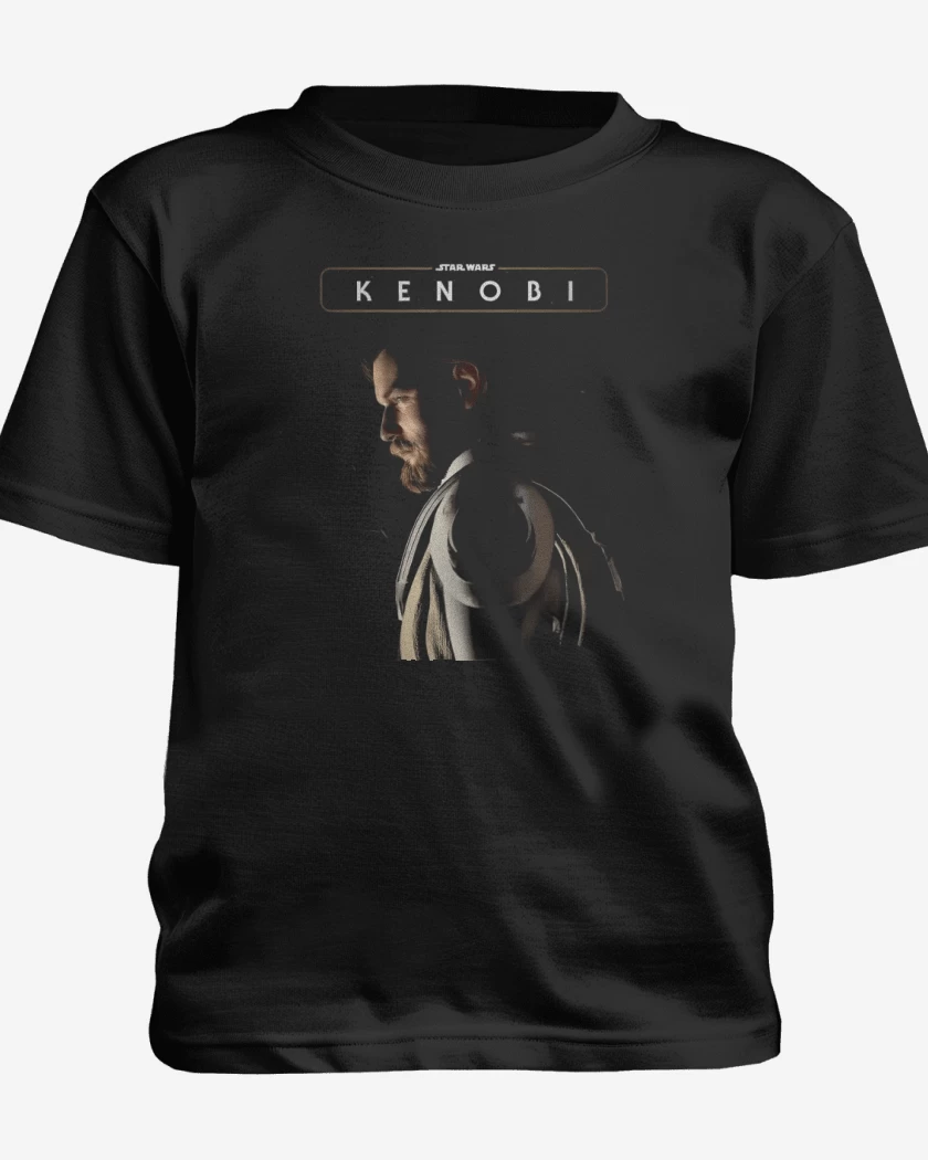 Polera de niño Negro de Kenobi