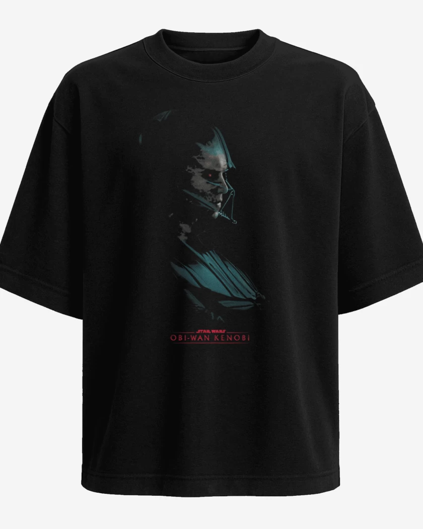 Polera Oversize Negro de Vader 3