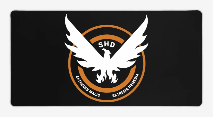 Mouse pad Gamer Negro de HD