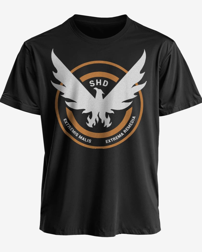Polera premium Negro de HD