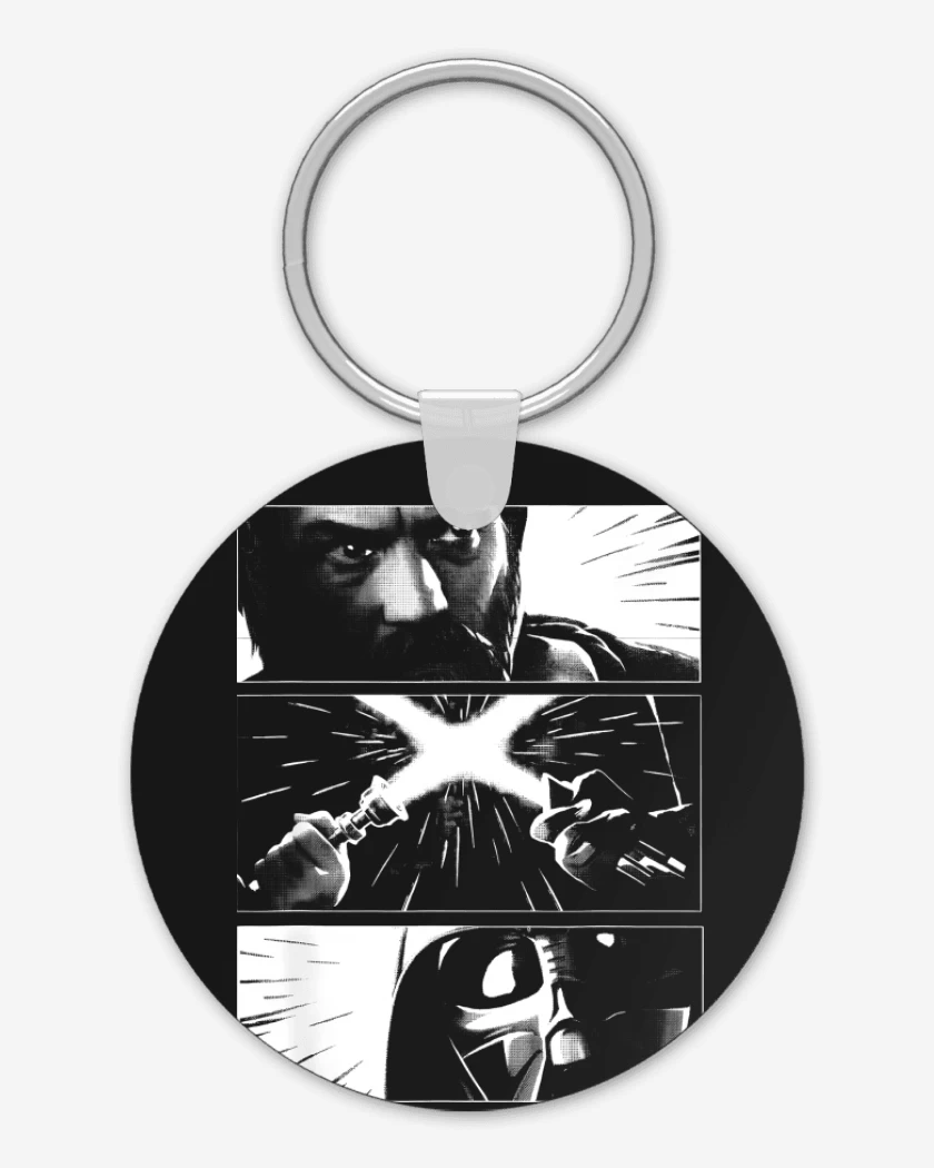 Llavero Obi wan vs Darth Vader