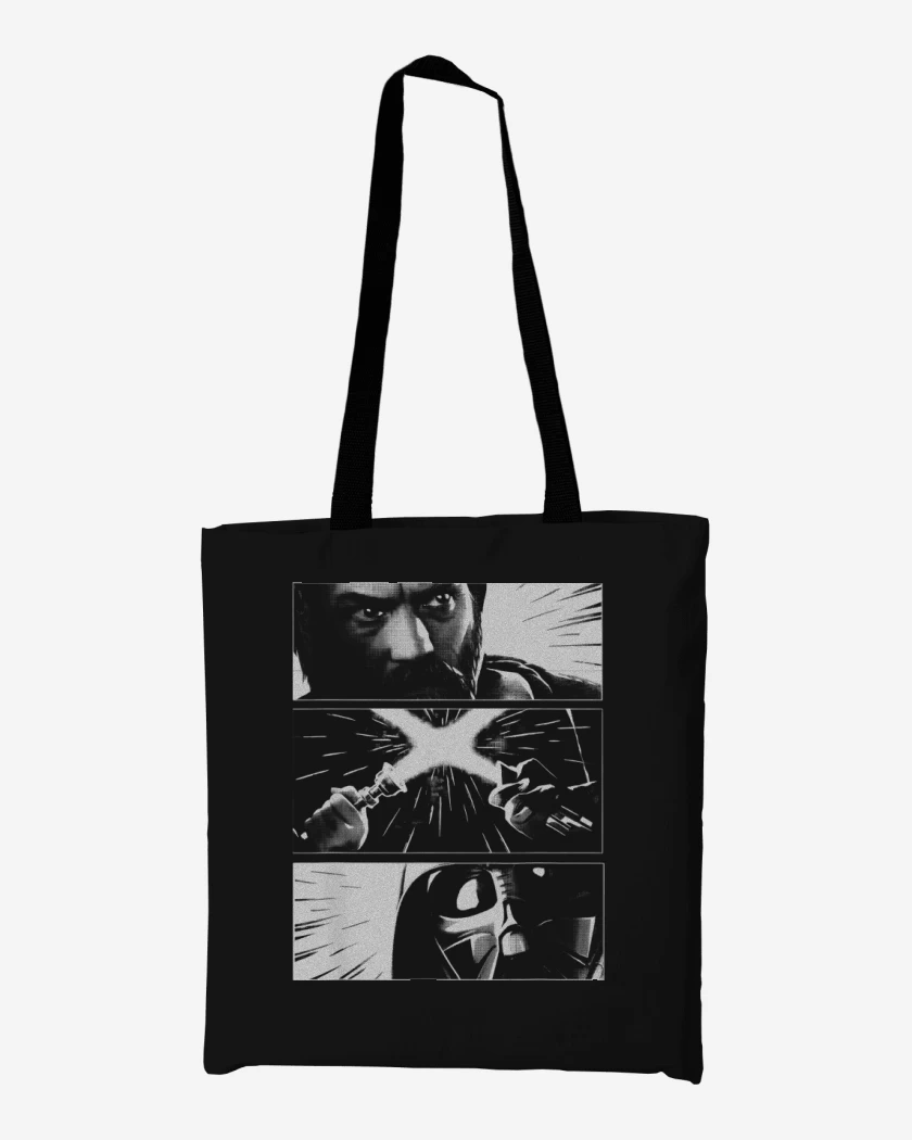 Totebag Obi wan vs Darth Vader