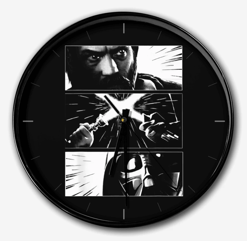 Reloj Negro de Obi wan vs Darth Vader