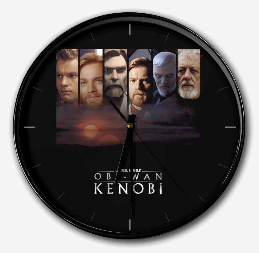Reloj Negro de Kenobilution