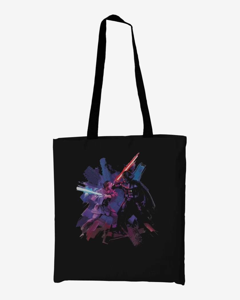 Totebag Vader vs Kenobi 
