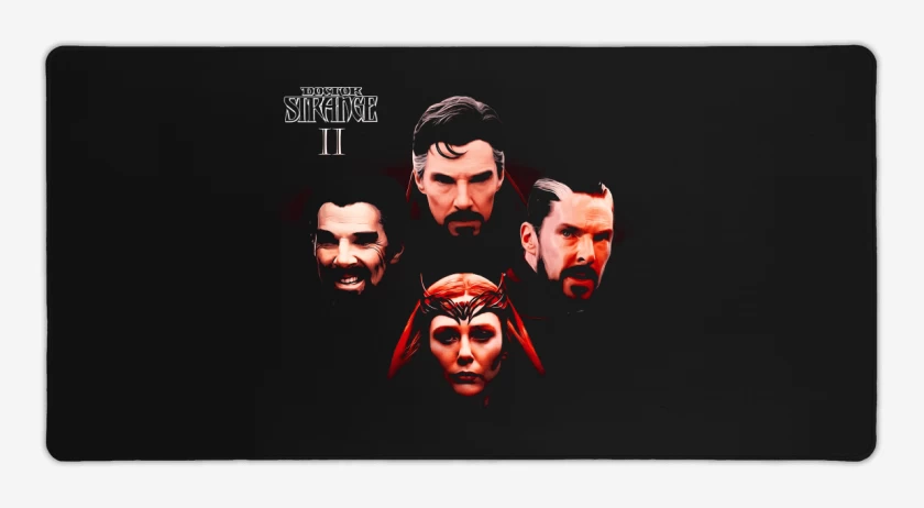 Mouse pad Gamer Negro de Madness Rhapsody