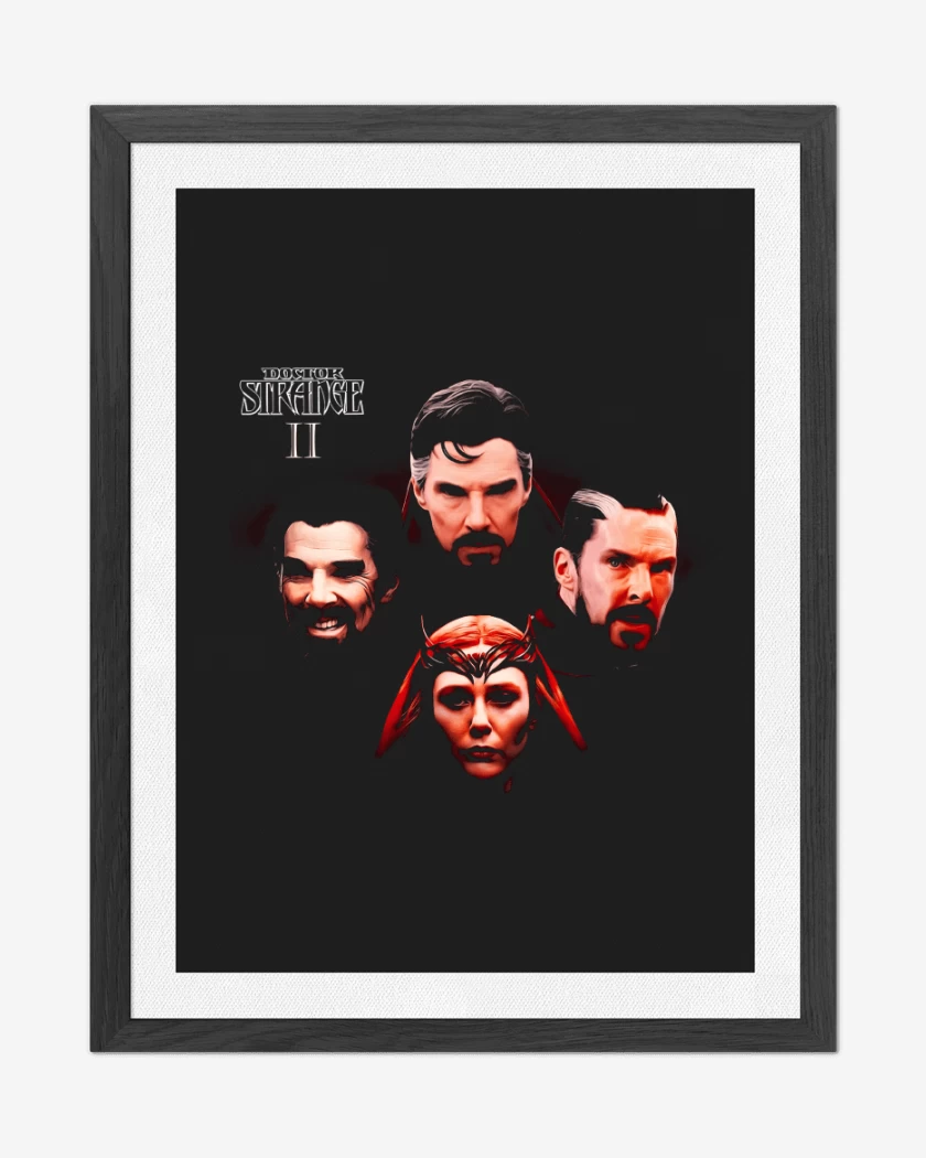 Cuadro decorativo Negro de Madness Rhapsody