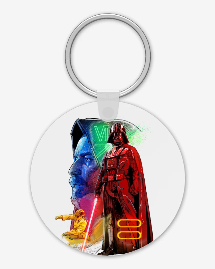 Llavero El Maestro y el Padawan