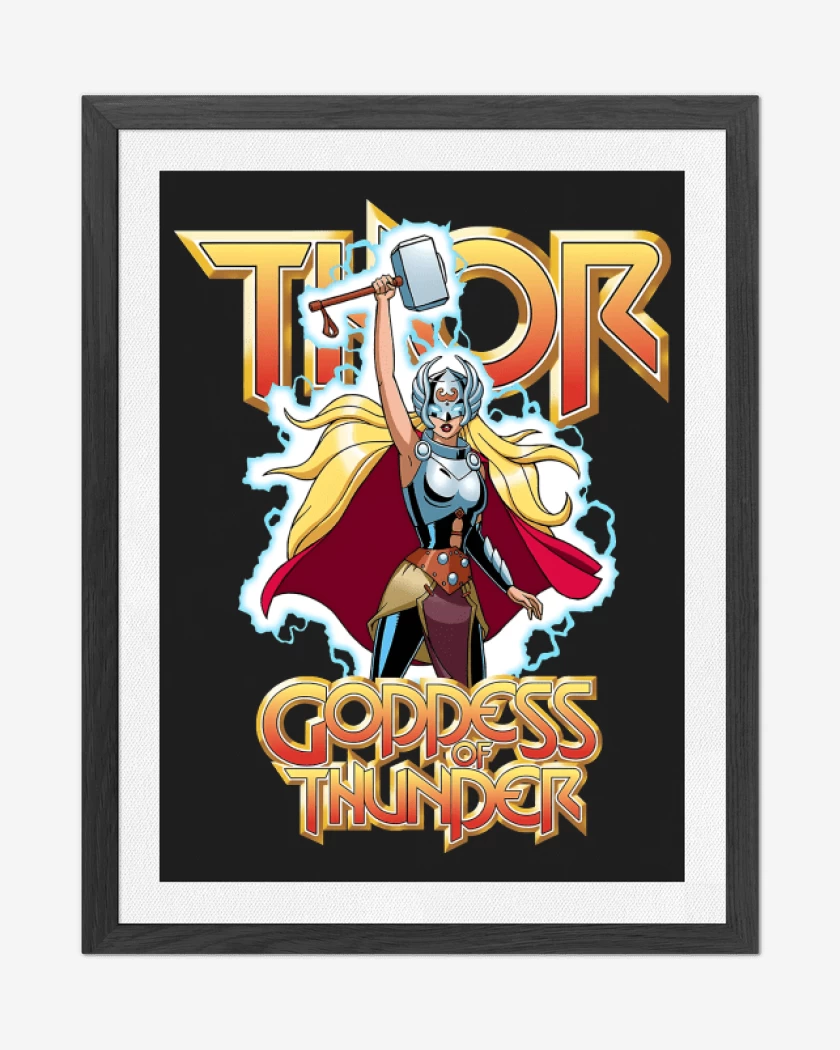 Cuadro decorativo Diosa del Trueno