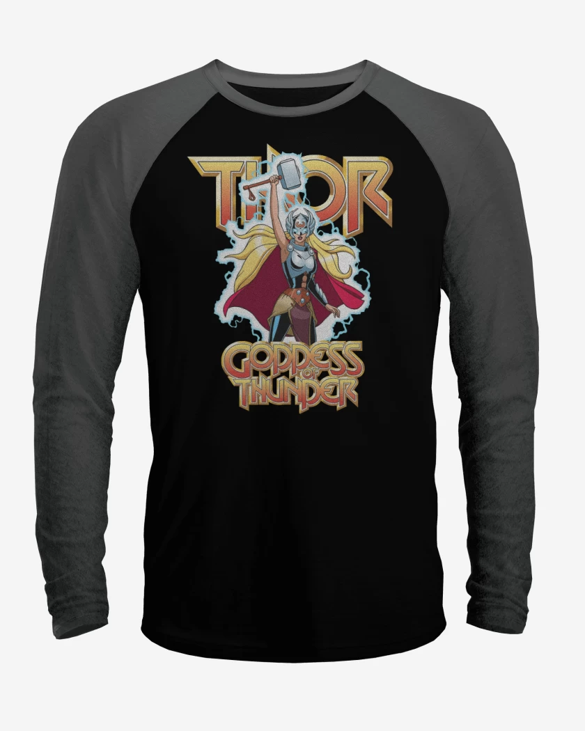 Polera Raglan Diosa del Trueno