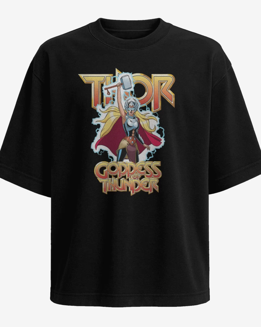 Polera Oversize Diosa del Trueno