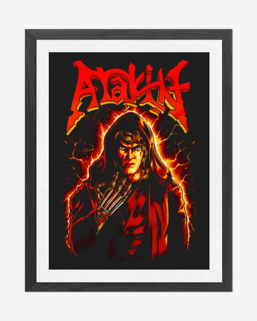 Cuadro decorativo Negro de Anakin