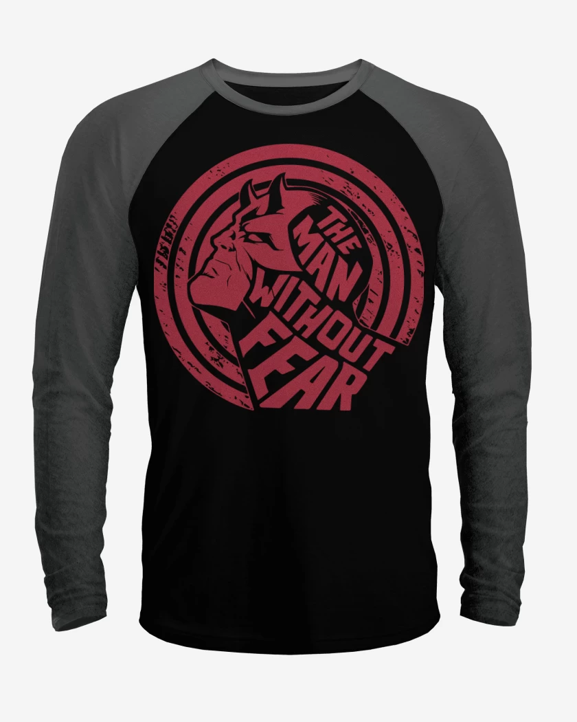 Polera Raglan The Man without Fear