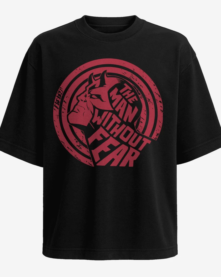 Polera Oversize The Man without Fear