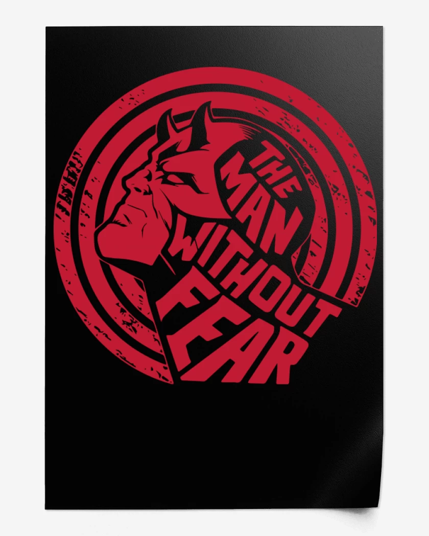 Print The Man without Fear