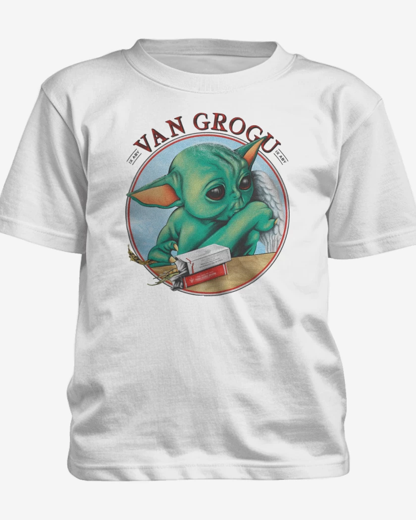 Polera de niño Blanco de Van Grogu