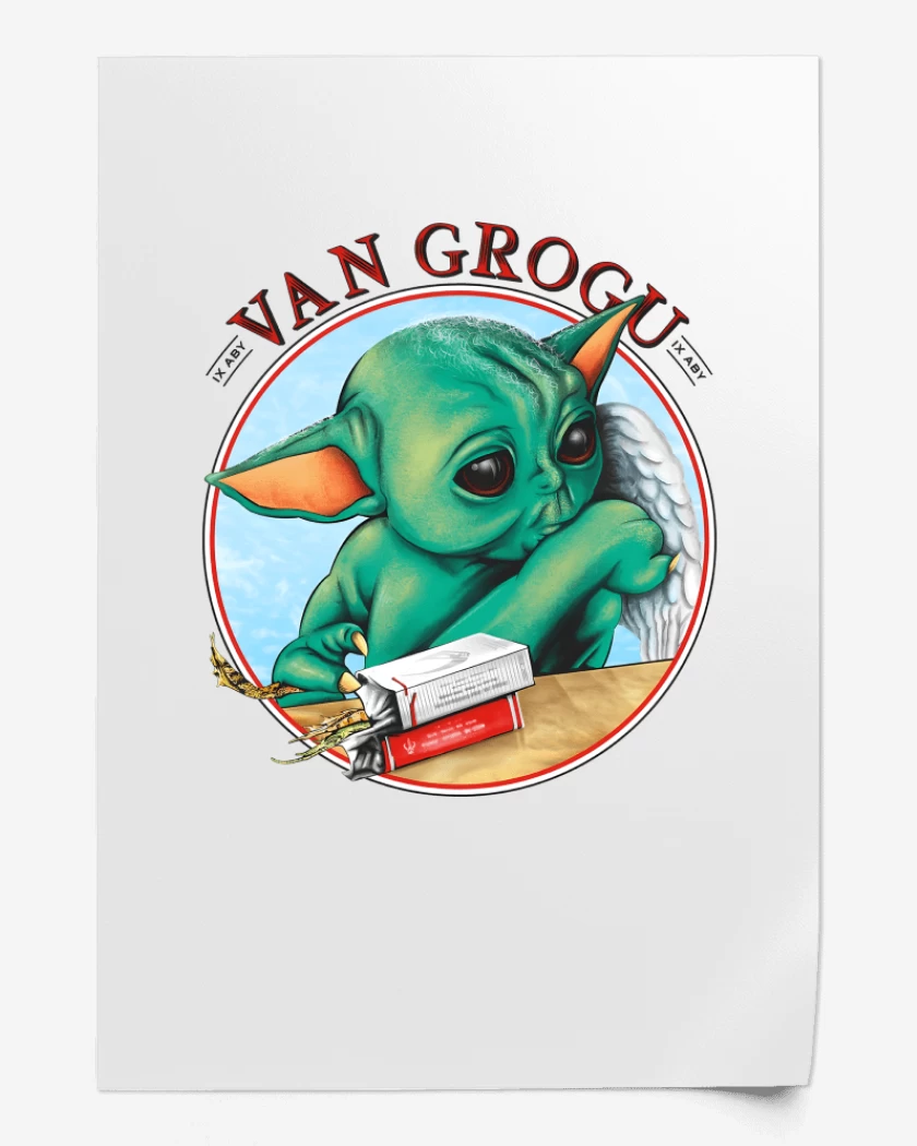 Print Blanco de Van Grogu