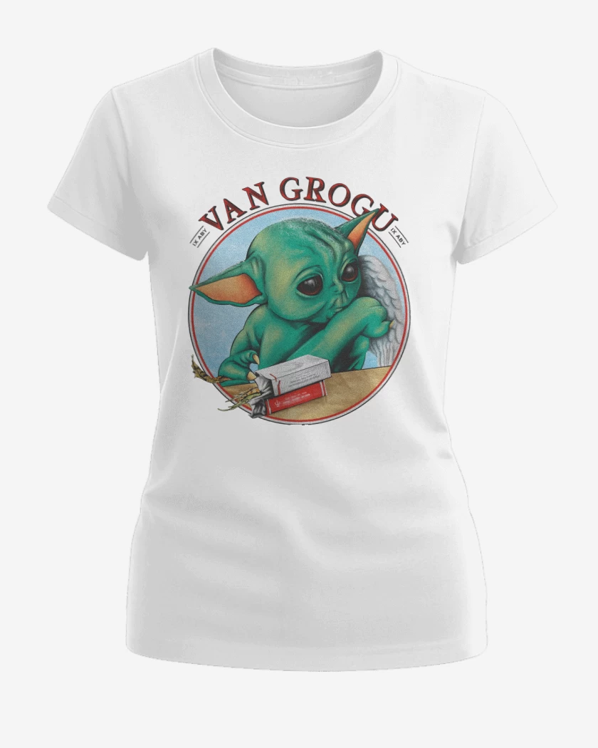 Polera de Mujer Blanco de Van Grogu