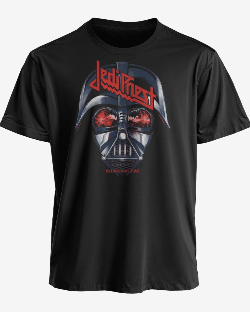 Polera premium Negro de Jedi Priest Killing Machine