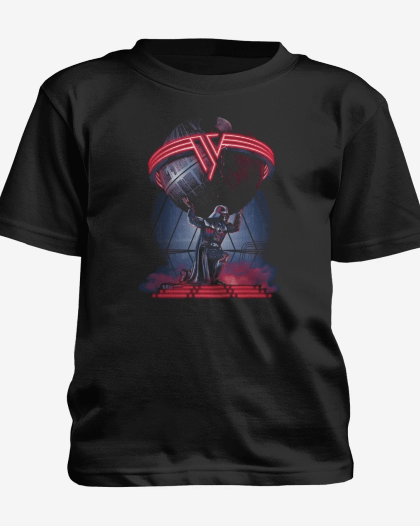 Polera de niño Negro de Darth Halen