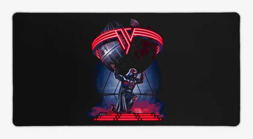 Mouse pad Gamer Negro de Darth Halen