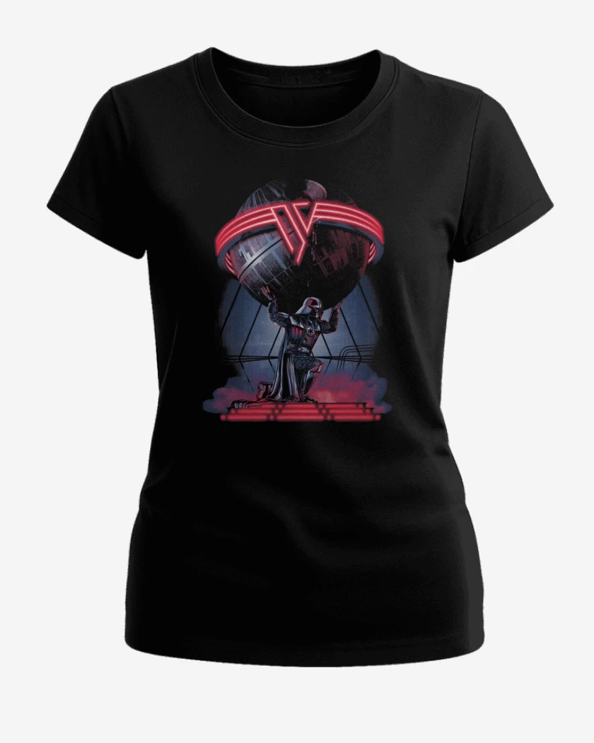 Polera de Mujer Negro de Darth Halen